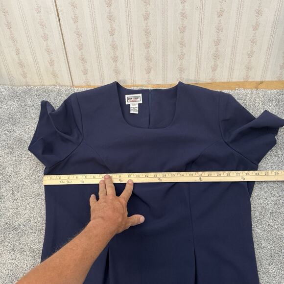 Vintage 90s Main Street Classics Dress BO Plus 3XL Minimalist Business Casual - Picture 2 of 8